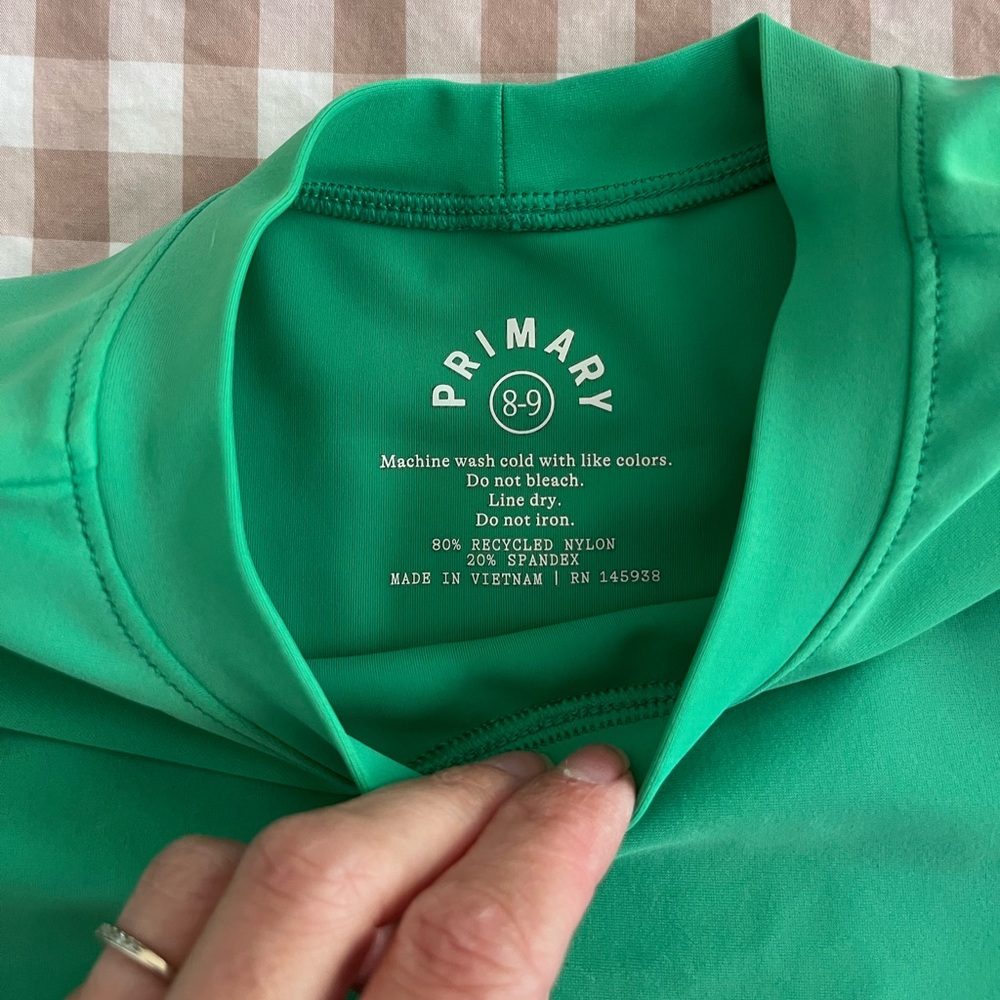 Primary Emerald Green Rashguard